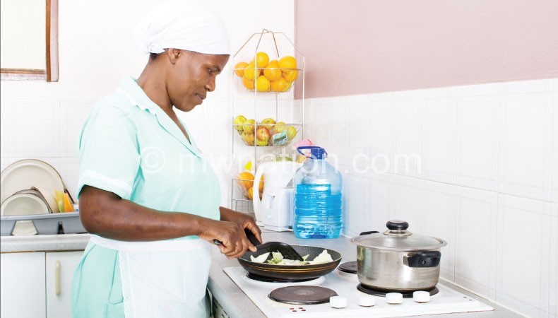 Are maids burdened with chores?