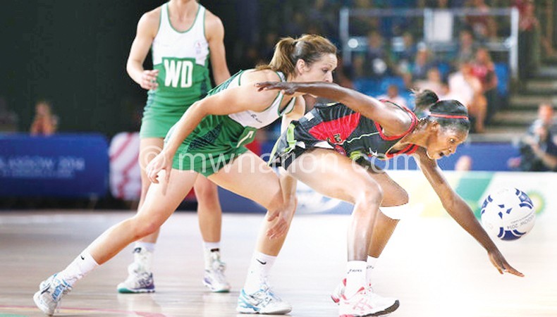 Malawi and South Africa fight for honours in a previous competition