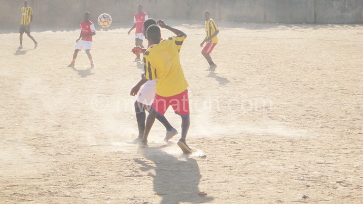 PlaySoccer action between Cape Tech FC and New Bamako FC