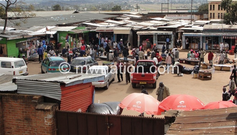 Mzuzu main market