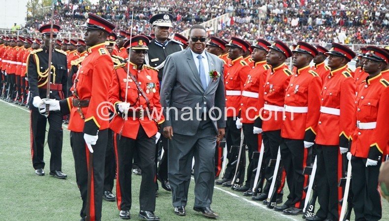 Made changes in the MDF: Mutharika