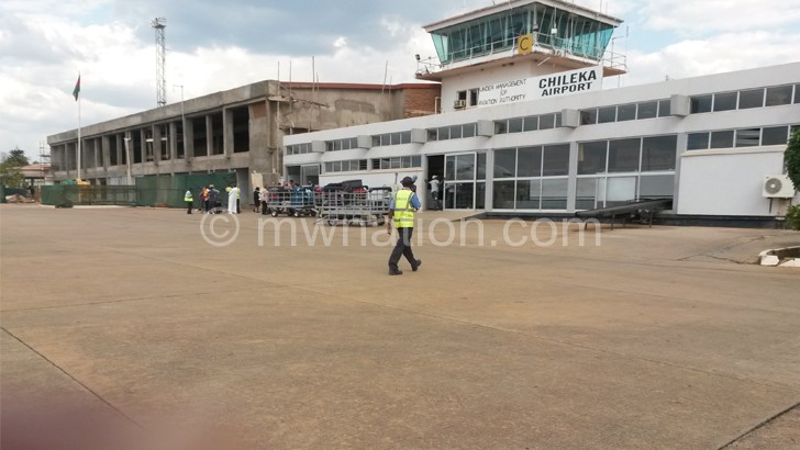 Chileka Airport and others will be run by an independent company