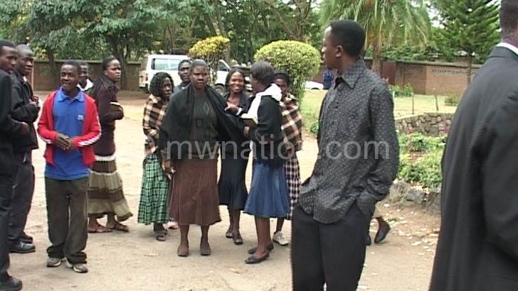 Under fire: Actors about to shoot an episode of Tikuferanji