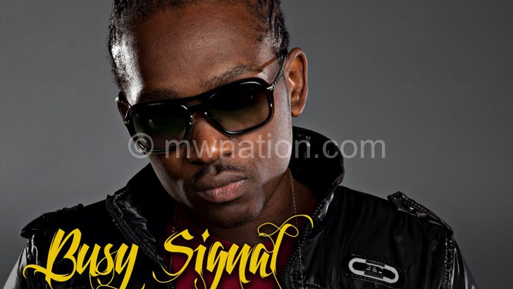 Busy Signal returns to Malawi in May