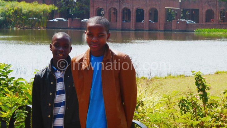 Eric and Norman are now at Kamuzu Academy