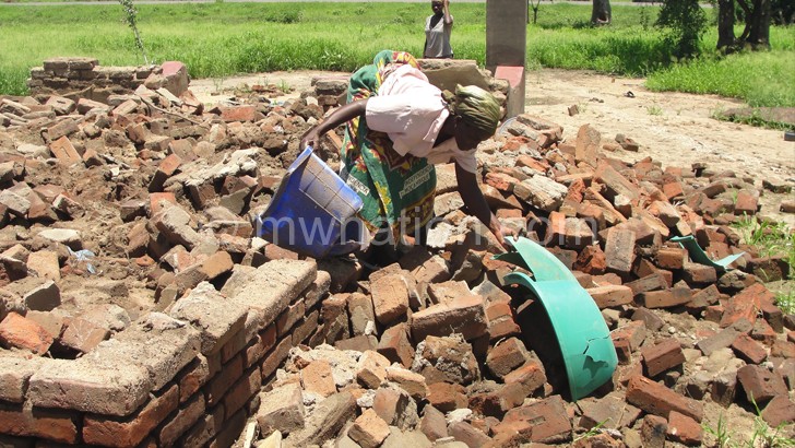Disaster victims picking up the pieces in Mangochi district