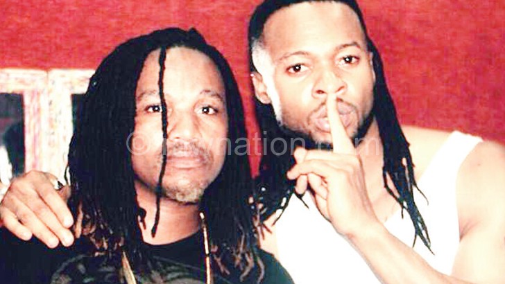 Dan Lu pictured with Nigerian hit-maker Flavour