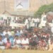 Wame preaching at a crusade in Ndirande