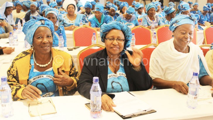 A cross-section of the women captured during the conference