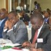 Government and DPP officials following proceedings during the conference