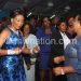 Getrude Mutharika (L) and other patrons take to the floor during one of the Blue Night fundraisers