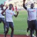 Wanderers celebrating their 2-0 win over Bullets on Saturday at Bingu National Stadium