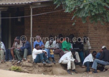 Job seekers captured at the Labour Office in Limbe