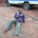 Lule in pain on the court grounds in this file photo