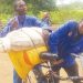 Some beneficiaries carry their fertiliser home
