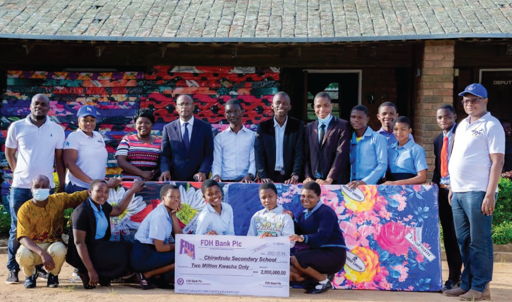 FDH Bank donates mattresses to Chiradzulu Secondary School