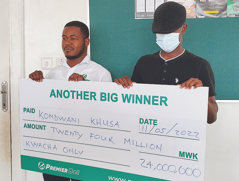 Lilongwe man wins K24m in 13 football matches bet