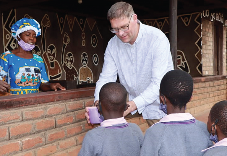 Mary’s Meals founder touts feeding programme